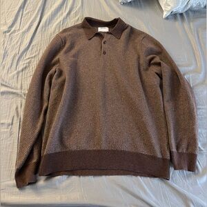 Old Navy Knit Polo Long Sleeve